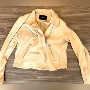 Tan suede jacket